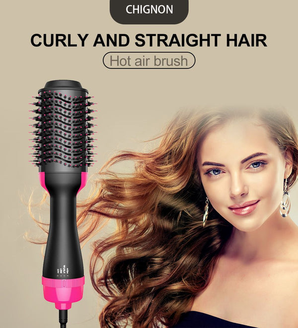 3-in-1 Hot Air Brush Dryer & Hair Styler - shop verse pk